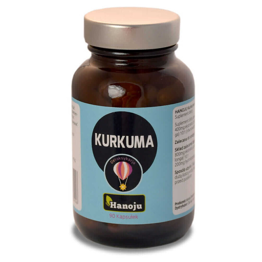 Turmeric 400mg 90 capsule. Hanoju