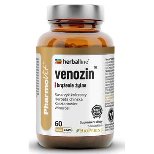 Herballine Venozin veneuze circulatie 60 capsules
