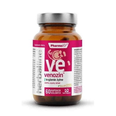 Herballine Venozin veneuze circulatie 60 capsules