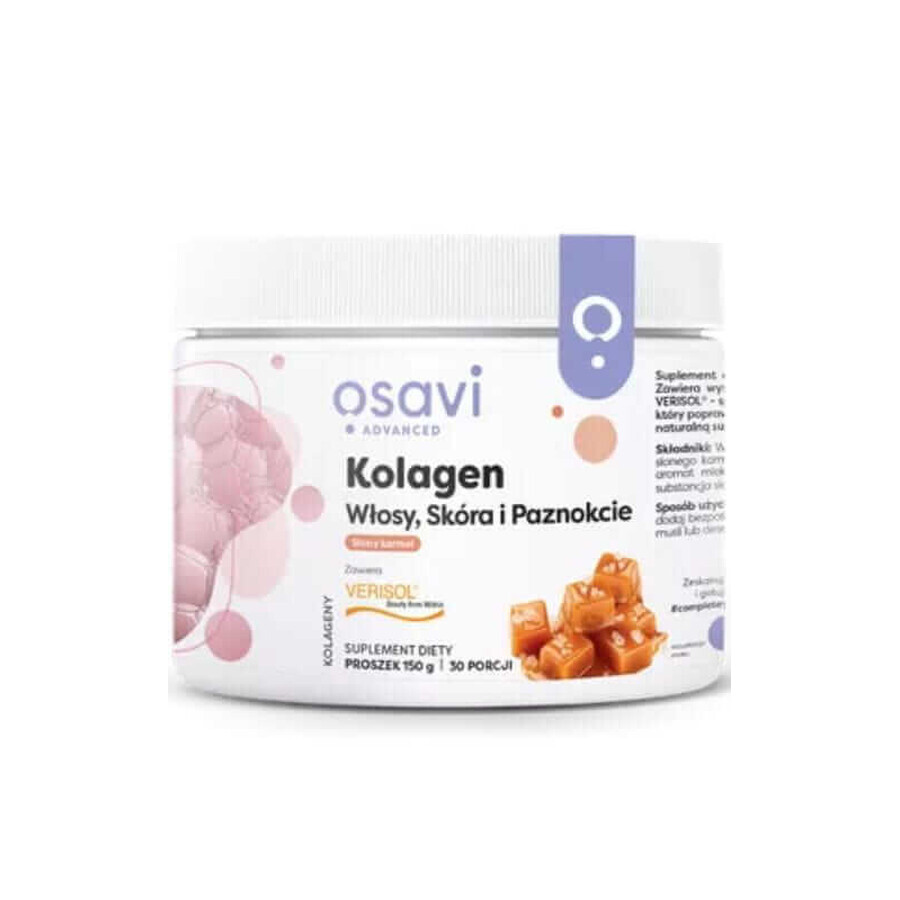 Osavi Collagen für Haare, Haut und Nägel in gesalzenem Karamellgeschmack 150 g