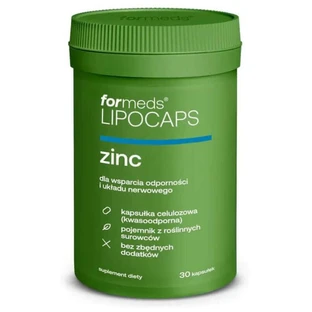 Lipocaps Zinc Liposomal Zinc 15 mg (30 capsules) Formats