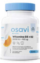 Osavi Vitamin D3 2000IU + K2 100mcg - 60 softgels