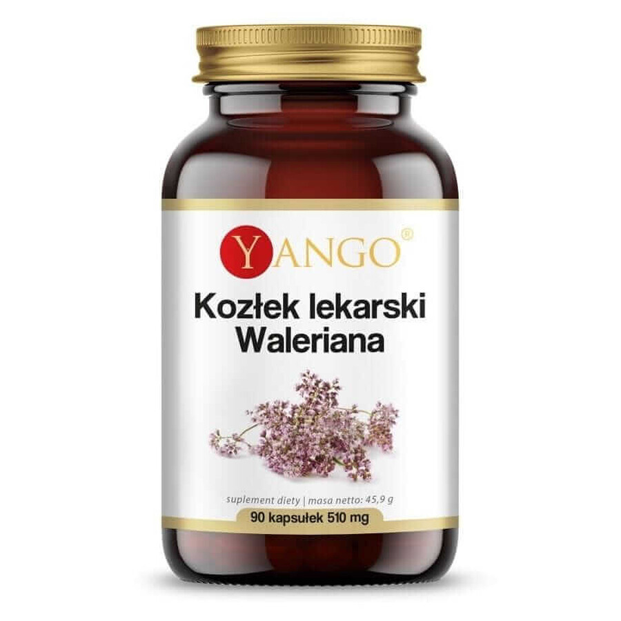 Valériane - Valériane 420mg (0,8% d'acide valérianique) 90 gélules Yango