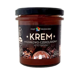 KETO amandel- en chocoladecrème 300g VIJF VERANDERINGEN