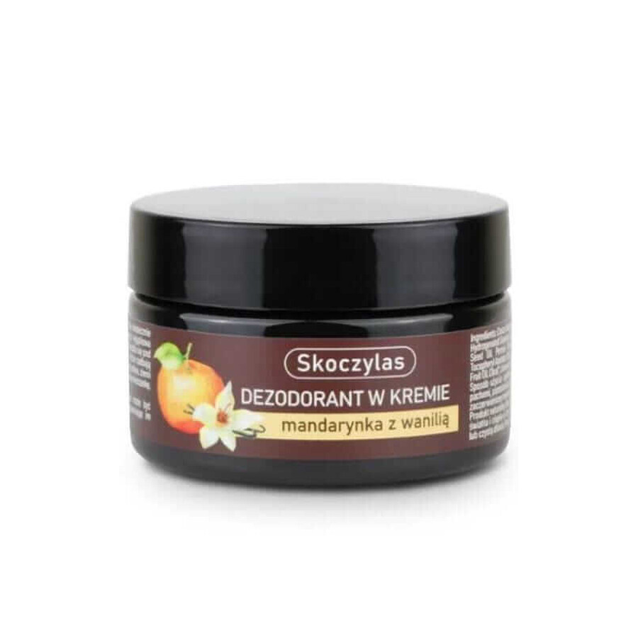 Skoczylas Déodorant crème à la mandarine et à la vanille (sans sel d'aluminium) 60ml