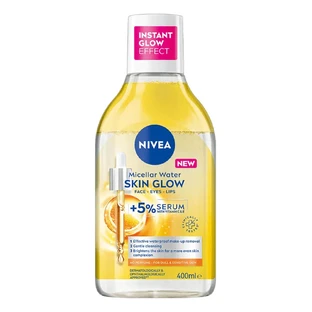 Skin Glow micellar water, 400 ml, Nivea