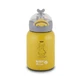 Stainless steel heat insulated bottle We care, yellow, 350 ml, Nava