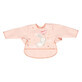 Waterproof bib with sleeves Rabbit with Flower, + 6 months, Savibebe