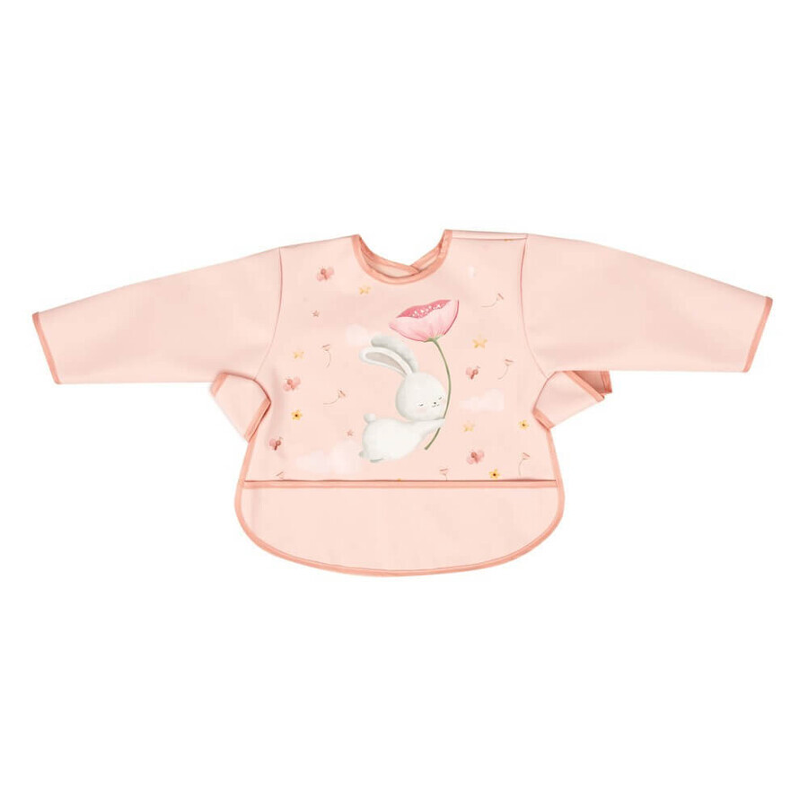 Buy Waterproof bib with sleeves Rabbit with Flower, + 6 months, Savibebe Waterproof bib with sleeves Rabbit with Flower, + 6 months, Savibebe