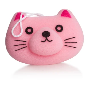 Esponja de baño con forma de gato, 1 unidad, Pokhara
