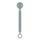 Silicone lanyard with clips for pacifier Wonder, Navy blue, Suavinex