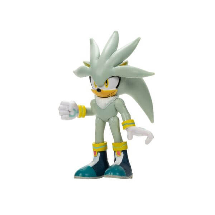 Figura moderna de Sonic Silver, 6 cm, +3 años, Nintendo