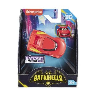 Redbird Batwheels metalen raceauto, schaal 1:55, +3 jaar, Fisher Price