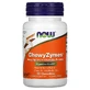 ChewyZymes enzymes digestives au goût de baies, 90 comprimés à croquer, Now Foods