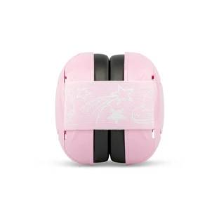 Orejeras para bebés con 2 diademas ajustables, +0 meses, Rosa, Mini+