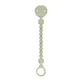 Cordón de silicona con clips para chupete Colour Essence, Verde, Suavinex
