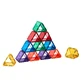 Jeu de construction avec pièces magnétiques Small Square Pack, +3 ans, 36 pièces, Learn & Grow