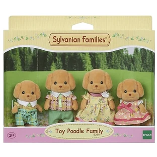 Lote de 4 figuras Caniche Poodle Sylvanian Families, +3 años, Época
