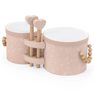 houten speelgoed Bongo's, +18 maanden, Roze, Label Label