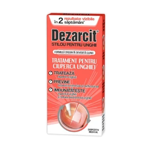 Pluma para el tratamiento de hongos en las uñas, 4 ml, Dezarcit