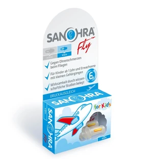 Bouchons d'oreille pour protéger les oreilles des enfants pendant les vols en avion, +1 an, Sanohra