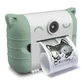 KidyPrint, Groen, Kidywolf digitale camera met thermische printfunctie voor kinderen