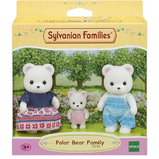 Set of 3 figurines Polar Bears Sylvanian Families, +3 years, Epoch