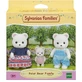 3er Set Figuren Eisbären Sylvanian Families, +3 Jahre, Epoche
