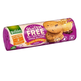 Galletas sin gluten de avena y naranja, 180 g, Gullon
