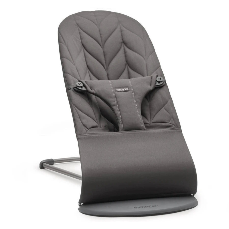 Columpio Bliss con un delicado aspecto de pétalos, 3,5 - 13 kg, Antracita, BabyBjorn