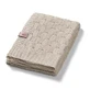 Knitted blanket made of bamboo fibers, Beige, + 0 months, Babyono
