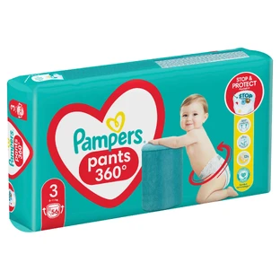Luier Maxi Pack Pants Stop & Protect, 6-11 kg, Nr. 3, 56 stuks, Pampers