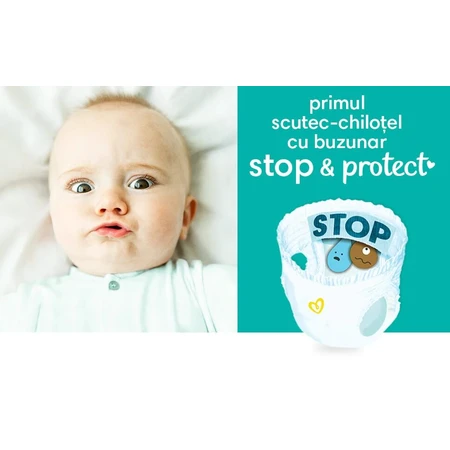 Luier Maxi Pack Pants Stop & Protect, 6-11 kg, Nr. 3, 56 stuks, Pampers