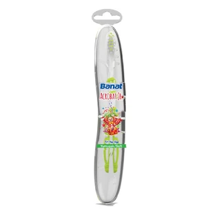 Kinderzahnbürste + Reiseetui Acrobat, Soft, +5 Jahre, Banat