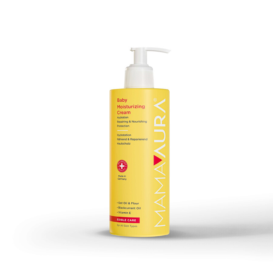 Baby hydraterende crème Eetbare Verzorging voor Baby, 200 ml, Mamaaura
