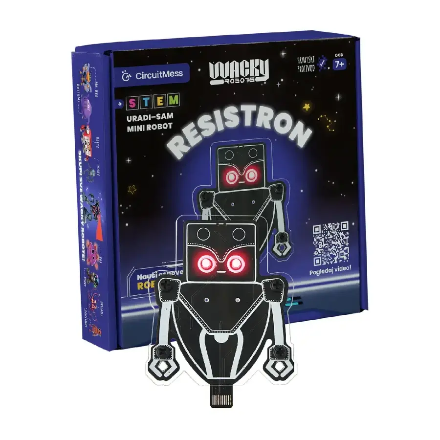 Robotics kit Stem Wacky Robots, 7+ years, Resistron, CircuitMess