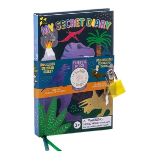 Agenda parfumé Lacquer, My Scented Secret Dino, 3 ans et +, Floss & Rock