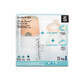 Anti colic bottle set 270 ml + medium flow teat + silicone bag, Suavinex
