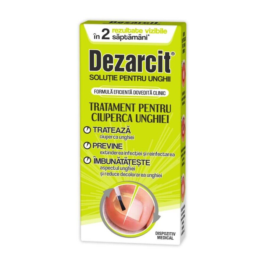 Solution de traitement des mycoses de l'ongle, 5 ml, Dezarcit