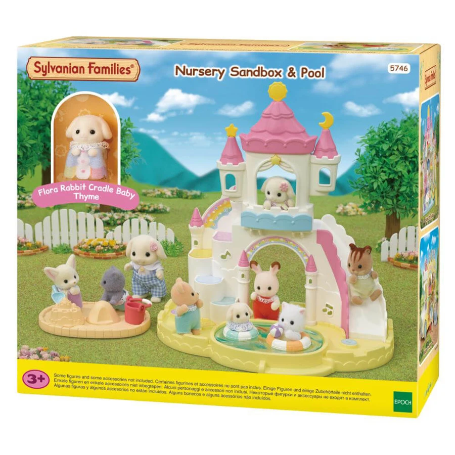 Playground With Swimming Pool Sylvanian Families, +3 years, Epoch