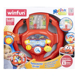 Steering wheel with sounds and lights, 24 months+, Winfun