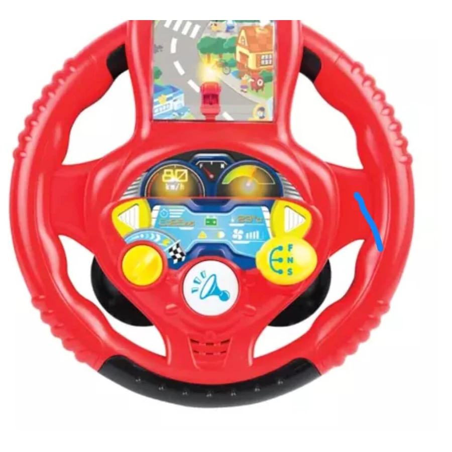 Steering wheel with sounds and lights, 24 months+, Winfun