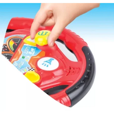 Steering wheel with sounds and lights, 24 months+, Winfun