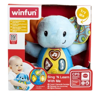 Juega, Canta y Aprende con Timber el Elefante, 9 meses+, Winfun