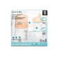 Anti-colic feeding bottle set 180 ml + Variable flow nipple + Zero Zero silicone bag, Suavinex