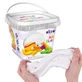 Creatie set Luchtklei, Wit, + 3 jaar, 200 g, OktoClay