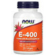 Vitamin E 400 IU with Selenium, 100 soft gels, Now Foods