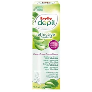 Hair removal cream with aloe vera, 100 ml, Byly