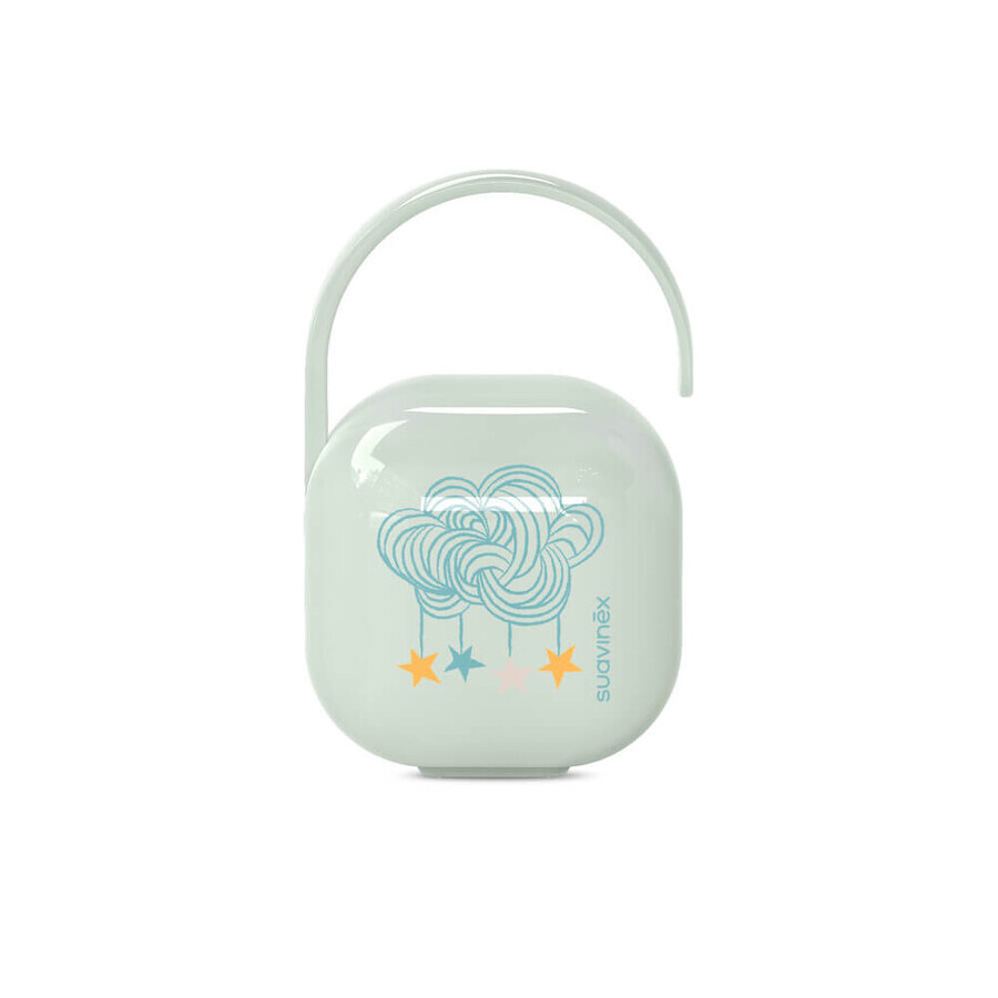 Pacifier box Dreams, Green, Suavinex