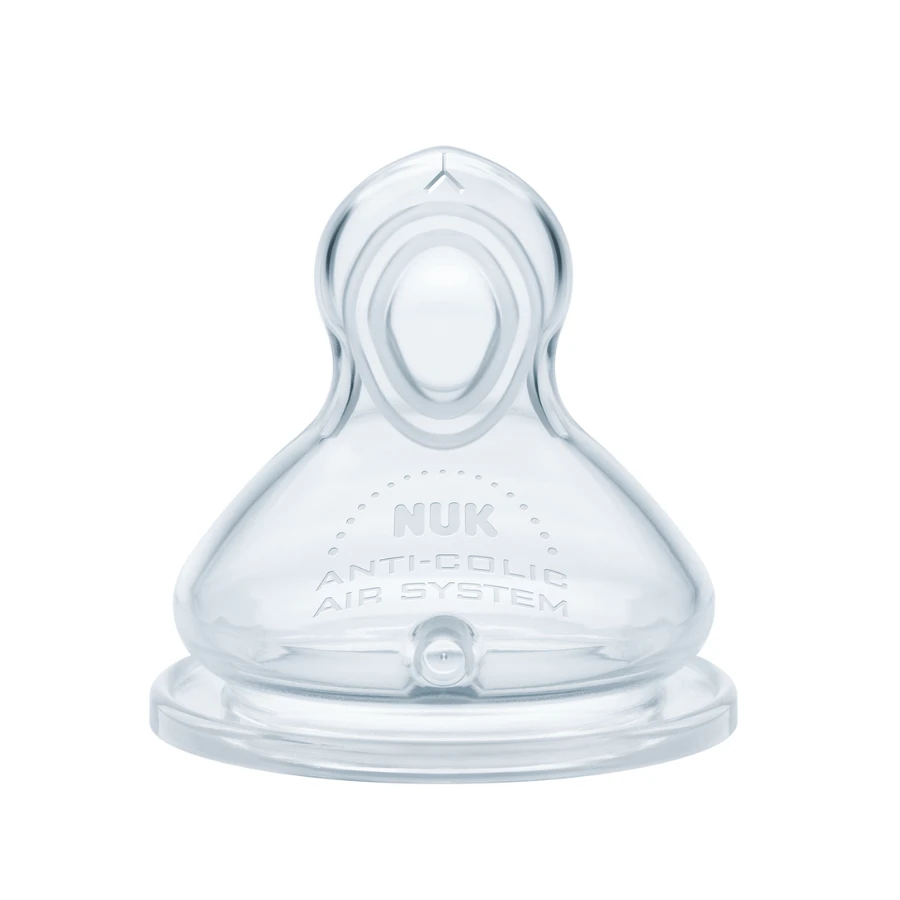 M2 variable flow silicone nipple, 6-18 months, 2 pcs, Nuk